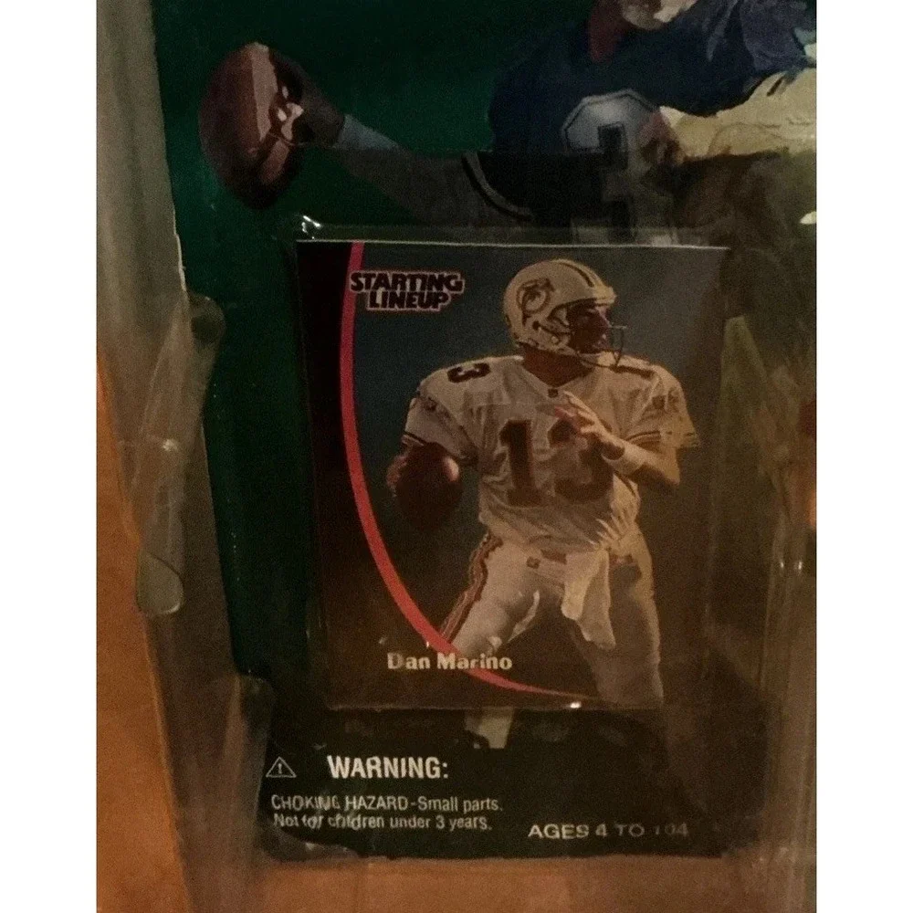 1998 Dan‎ Marino Kenner Starting Lineup Miami Dolphins Figure New In Packaging